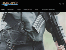 Tablet Screenshot of limbsaver.com